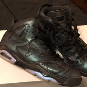 Teal green 5and half slightly worn